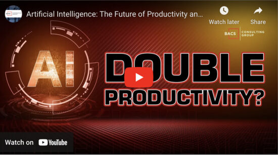 Doubling Productivity with Artificial Intelligence
